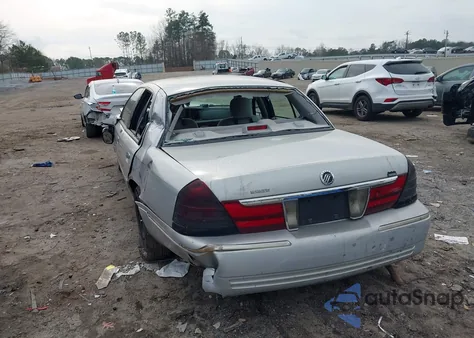 2003 Mercury Grand Marquis Gs from USA, damaged, VIN 2MEFM74W53X659945